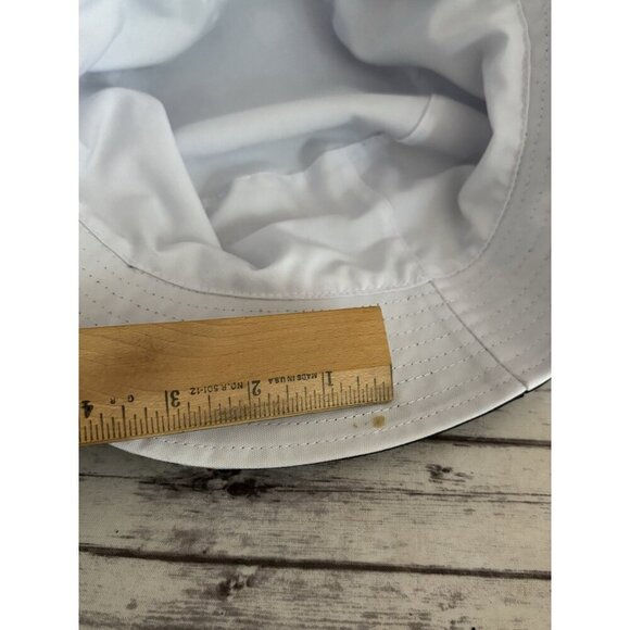 Alice & Olivia Black Daisy Bucket Hat Reversible Fab Fit Fisherman Flower - Picture 6 of 7